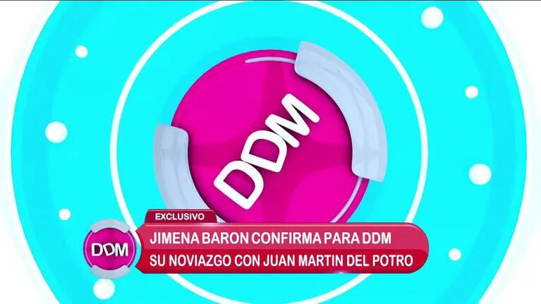Jimena Barón confirmó su relación con Juan Martín del Potro en El Diario de Mariana