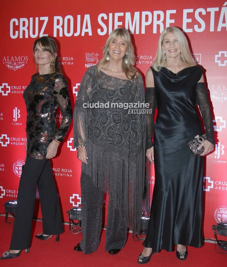De Pampita a Floppy Tesouro y Sofía Zámolo: los mejores looks de los famosos en la gala de la Cruz Roja