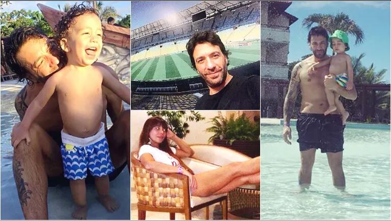 Las vacaciones familiares de Ximena Capristo y Conti junto a su hijo (Fotos: Instagram)
