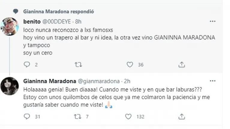 La contundente decisión de Gianinna Maradona y Daniel Osvaldo tras la escena de celos del exfutbolista: se dejaron de seguir en redes
