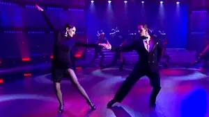 Pampita impactó en la espectacular apertura de ShowMatch bailando tango con su pancita de siete meses