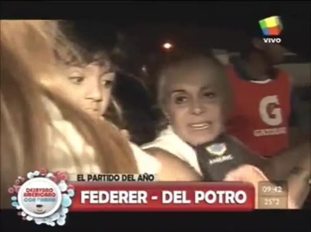Claudia Villafañe apareció en los medios tras el escándalo con Verónica Ojeda