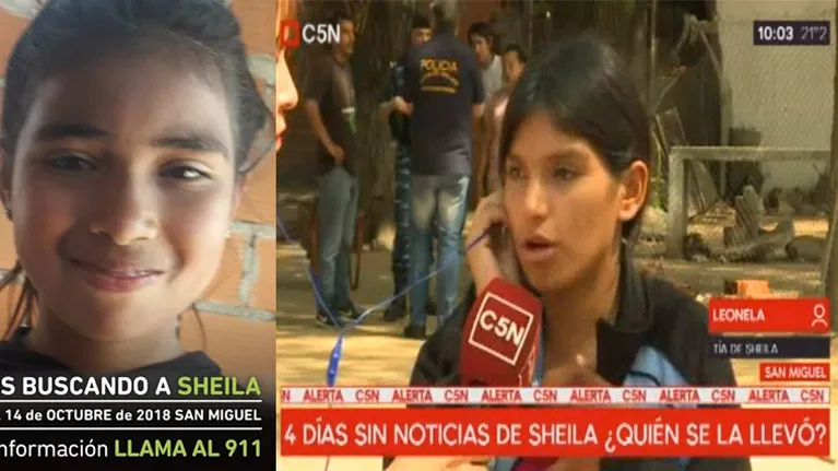 La entrevista a Leonela Ayala, la tía de Sheila, horas antes de convertirse en la principal sospechosa del homicidio