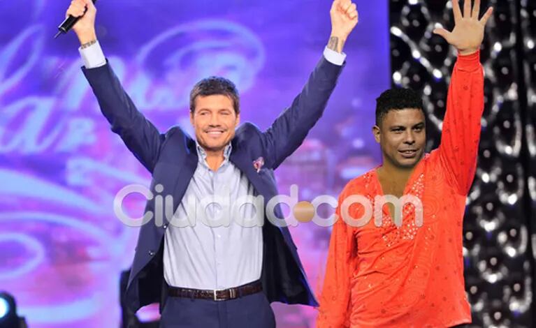 ¿Marcelo Tinelli tendrá a Ronaldo en la pista de Bailando 2012? (Fotomontaje: Darío Pulli)