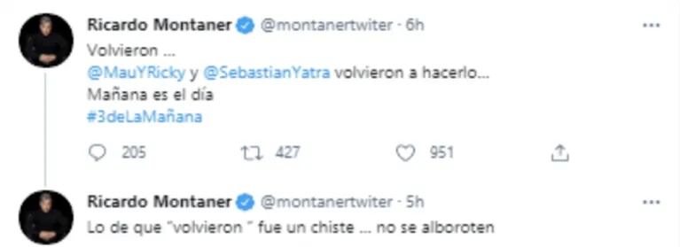 Tremendo blooper de Ricardo Montaner: confirmó la reconciliación de Tini Stoessel y Sebastián Yatra pero luego se arrepintió