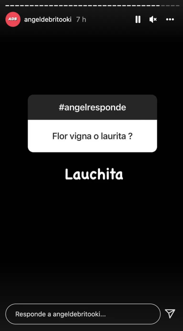 De Brito eligió entre Laurita y Flor Vigna y sorprendió con el apodo que le puso a la conductora de Bienvenidos a bordo: "Lauchita"