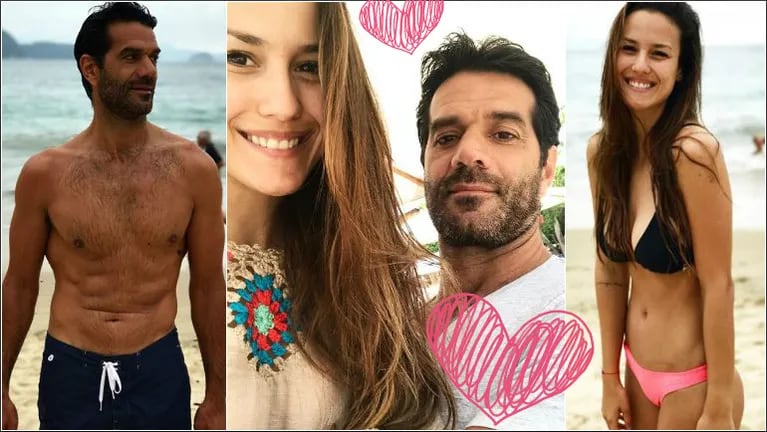 ¡Lomazos playeros! Las románticas vacaciones de Luli Fernández y Cristian Cuneo Libarona en Río de Janeiro. Foto: Instagram