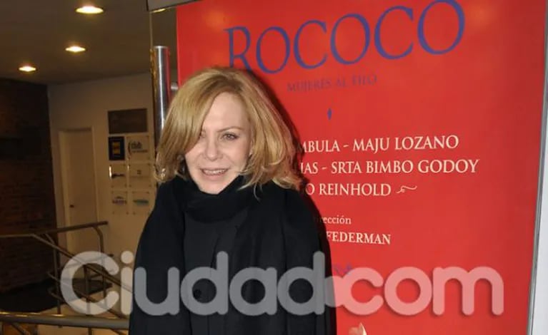 Cecilia Roth fue a ver Rococó.  (Foto: Jennifer Rubio-Ciudad.com)