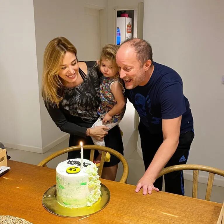 El íntimo cumpleaños de Jésica Cirio junto a Insaurralde y su hija en cuarentena: "Distinto y especial"