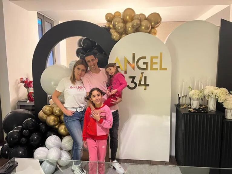 Ángel Di María festejó su cumpleaños con Lionel Messi y Antonela Roccuzzo: no estuvieron Wanda Nara ni Icardi