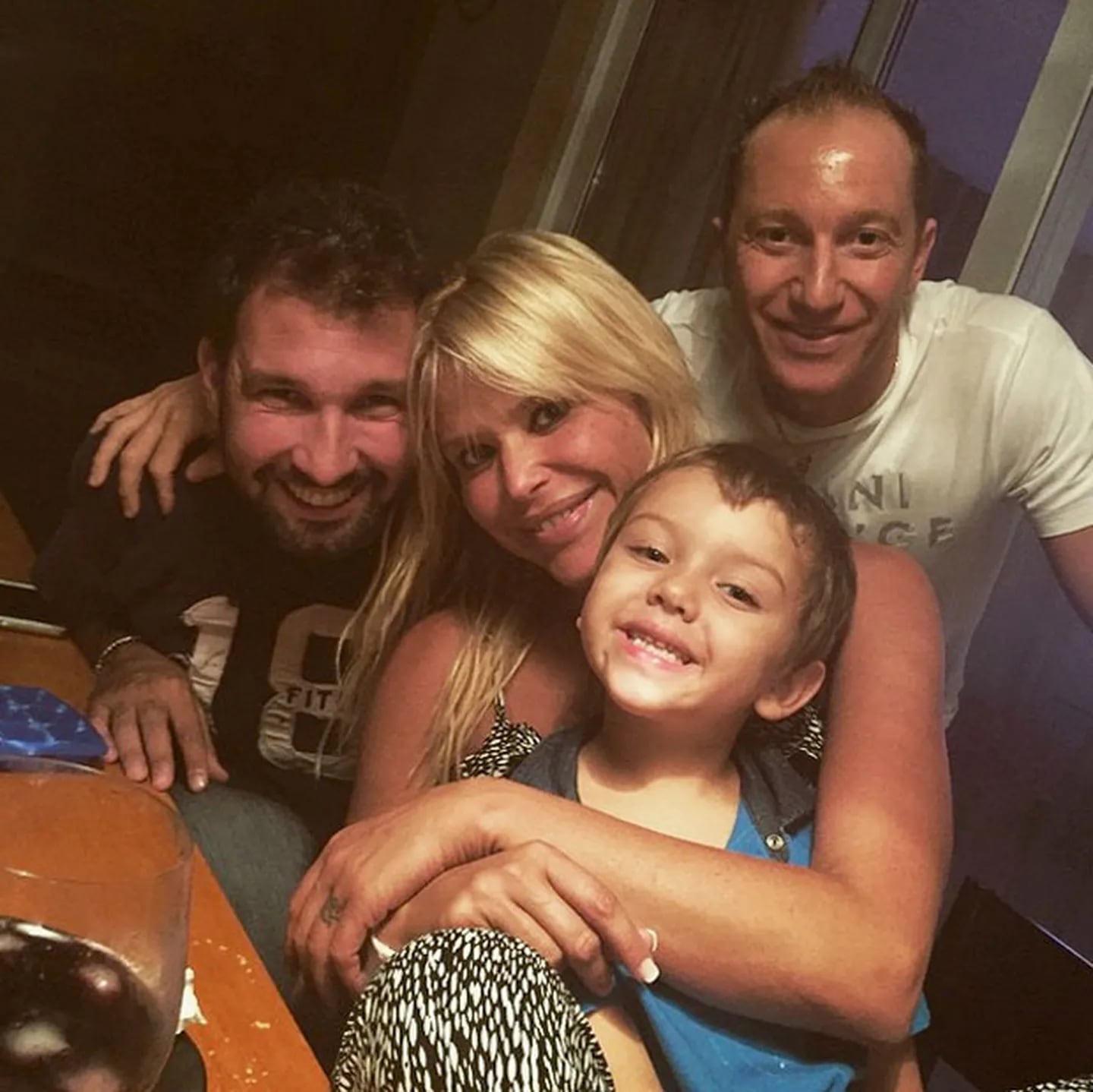Nazarena Vélez, pura felicidad en la primera foto junto a su hijo Thiago y Gonzalo Gamarra. (Foto: Instagram)
