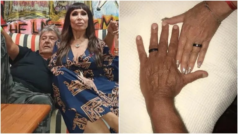 Moria Casán, ¿comprometida con Humberto Poidomani a pocas semanas de confirmar el romance? (Fotos: Instagram)