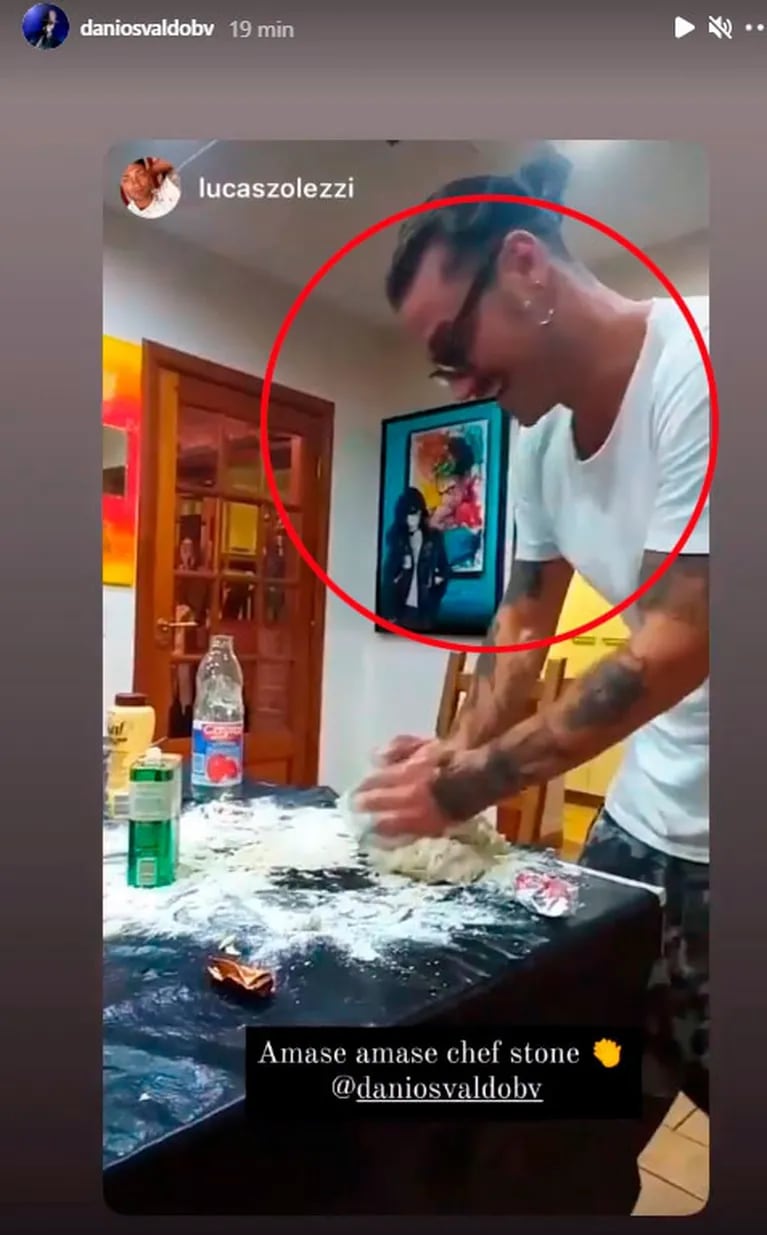 Daniel Osvaldo compartió un video en el que se ve el regalo que le rechazó Jimena Barón tras la separación: un significativo cuadro