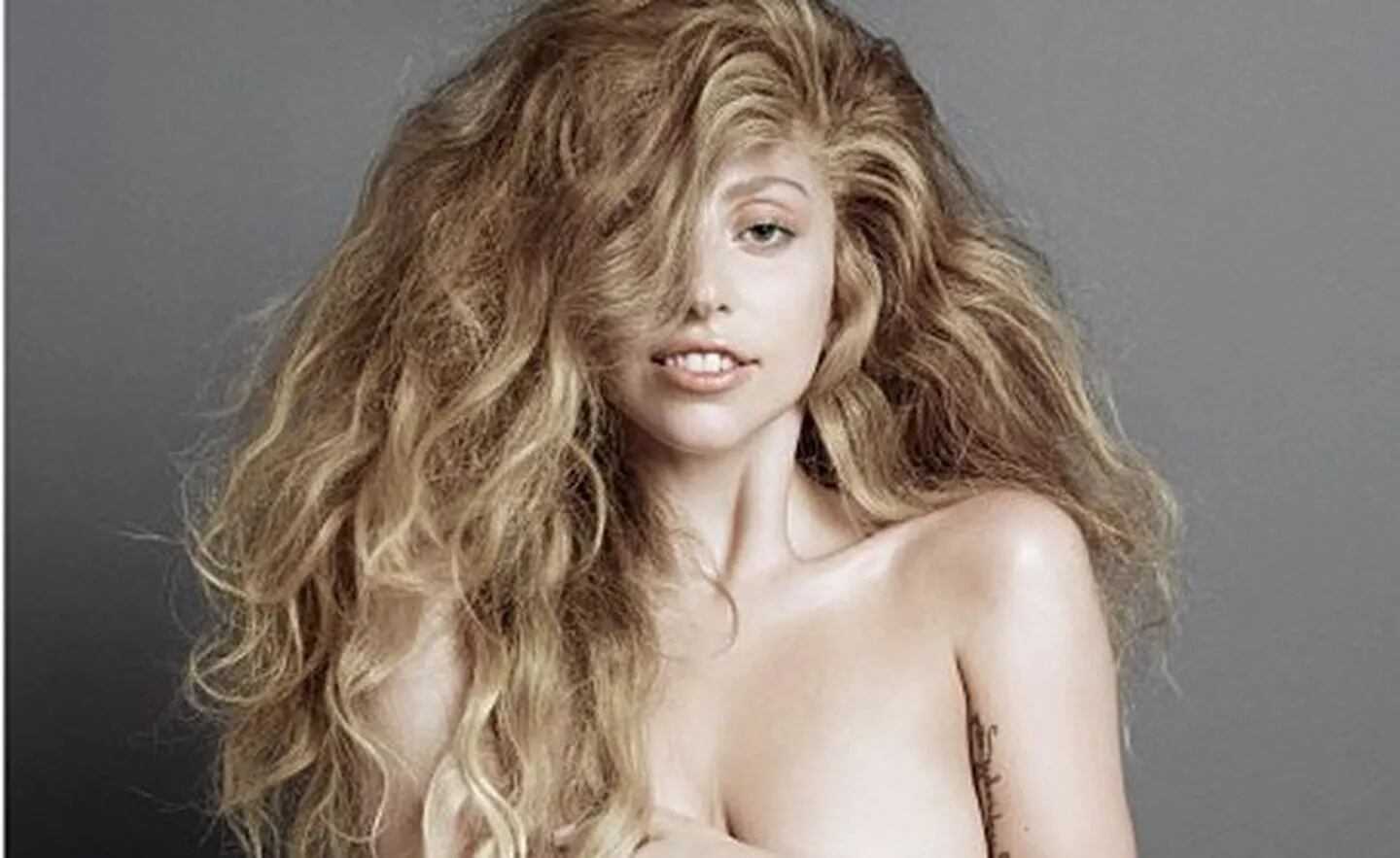 El desnudo de Lady Gaga para la portada de V Magazine (Foto: Twitter).