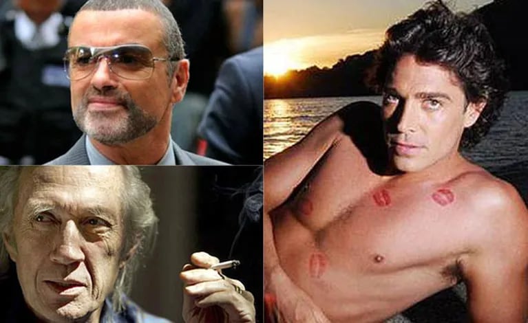 George Michael, David Carradine... y Matías Alé: famosos adictos al sexo. (Foto: Web)