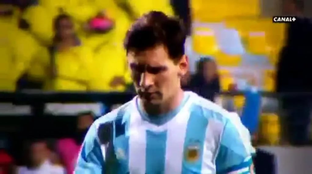 El video de cómo sufrió Lionel Messi la definición por penales ante Colombia