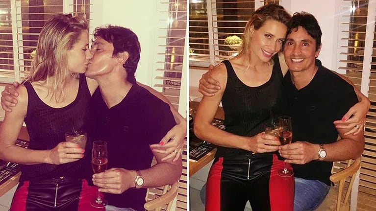 Los románticos posteos en Instagram de Sebastián Estevanez e Ivana Saccani por su aniversario de casados
