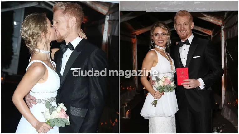 Martín Liberman se casó con Ana Laura López. Foto: Movilpress