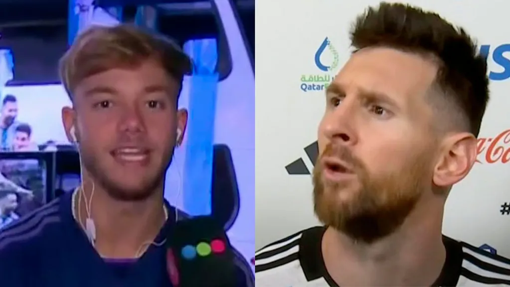 La reacción de Nacho de Gran Hermano al furioso insulto de Lionel Messi en el Mundial
