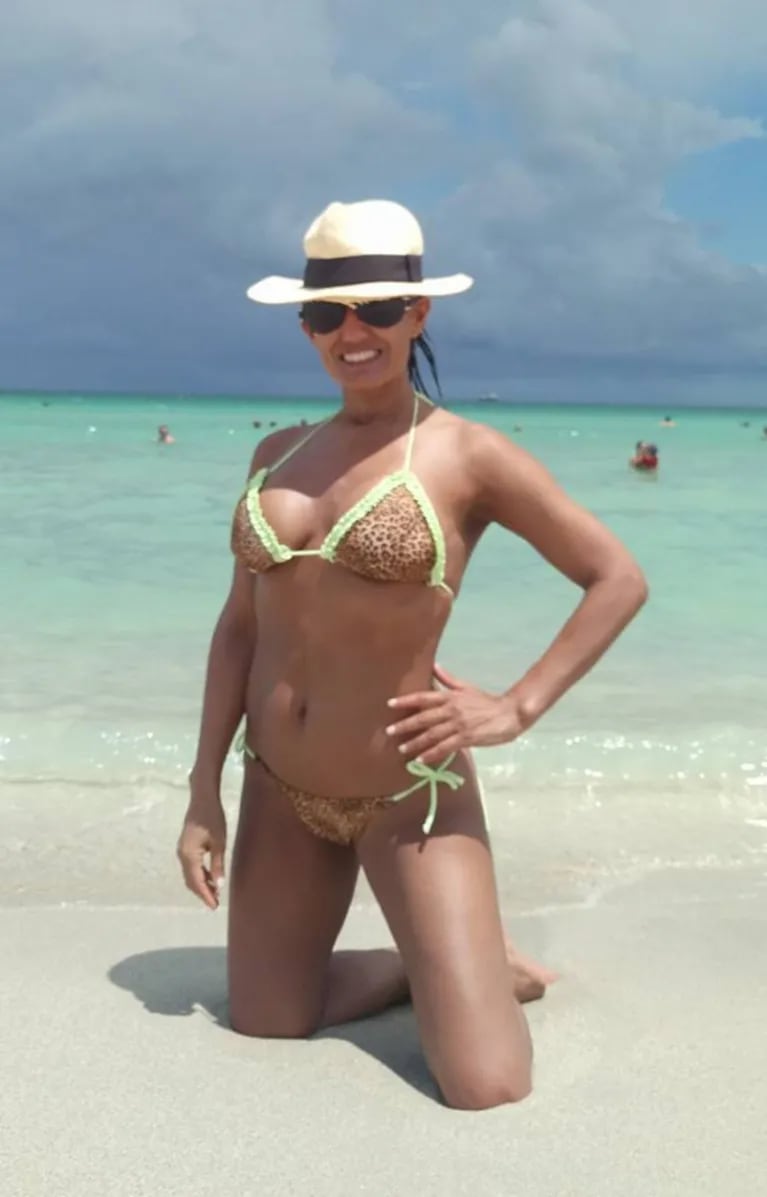 El destape hot de Nancy Duré, en bikini de vacaciones en Miami: "En mi gozadera"