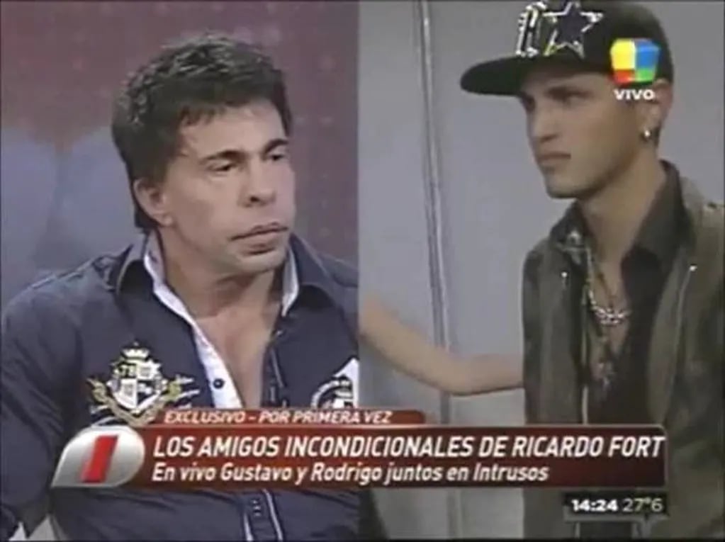 El emotivo encuentro de Gustavo Martínez y Rodrigo Díaz en vivo: el video