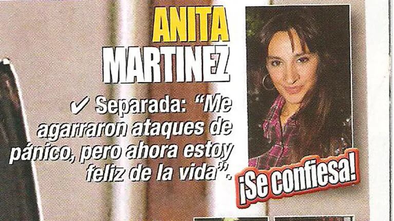 Anita Martínez separada
