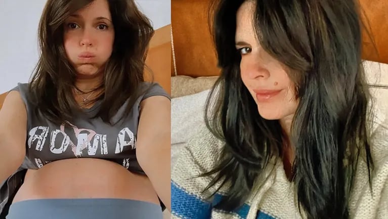 Isabel Macedo posteó una divertida foto mostrando su pancita de embarazada.