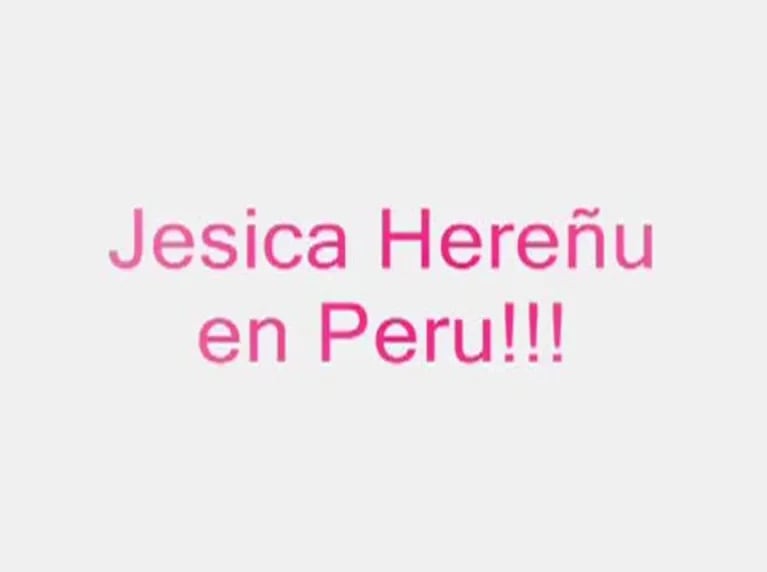 Jésica Hereñú conquista Perú: producción de fotos hot en un spa