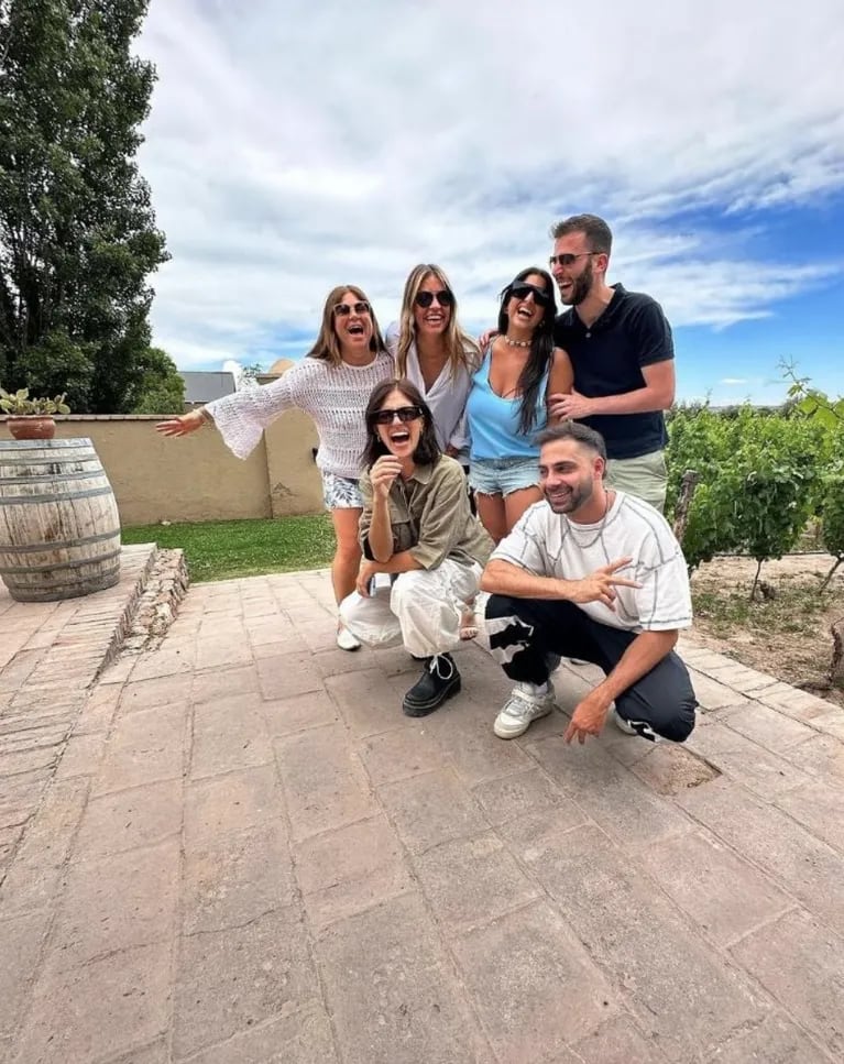 Las divertidas vacaciones de Ricky Montaner y Stefi Roitman en Mendoza: spa, vino y mucho amor