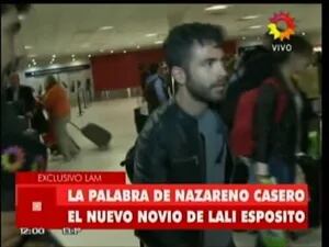 Nazareno Casero le pidió disculpas públicas a su ex por su ¿romance? con Lali Espósito: "La verdad es que nadie dejó a nadie por nadie"