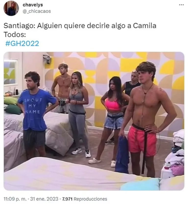 Gran Hermano: Camila es la líder de la semana y los memes apuntaron a Marcos