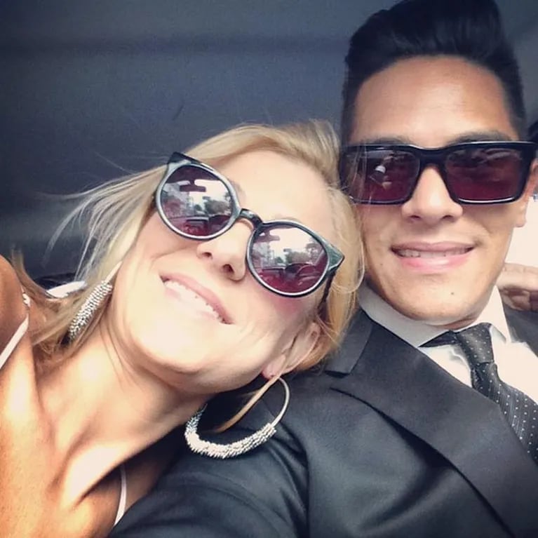 Juani Martínez y su mujer Catalina. (Foto: Instagram)