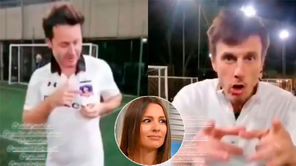 Benjamín Vicuña y Roberto García Moritán jugaron juntos al fútbol: el video de la sorpresiva amistad
