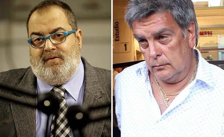 Jorge Rial y Luis Ventura se enfrentaron en la mediación previa al juicio que plantea el conductor de PPT. (Fotos: Web)