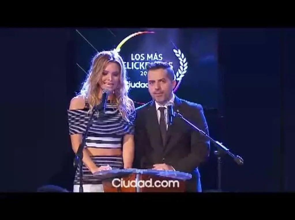 Adrián Suar en Los Más Clickeados 2015: "Estoy muy contento de recibir este premio; Ciudad.com es la primera página que veo ni bien me levanto"