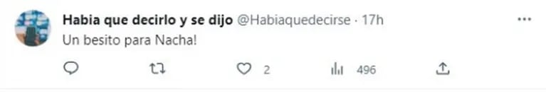 Picante tweet de Lali Espósito tras las polémicas declaraciones de Nacha Guevara en su contra