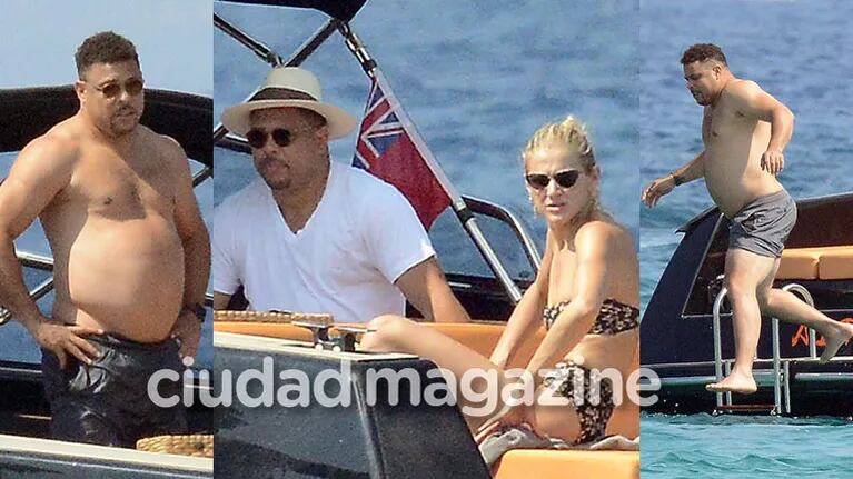 Las vacaciones de Ronaldo: relax total en Formentera junto a su bella y joven novia modelo
