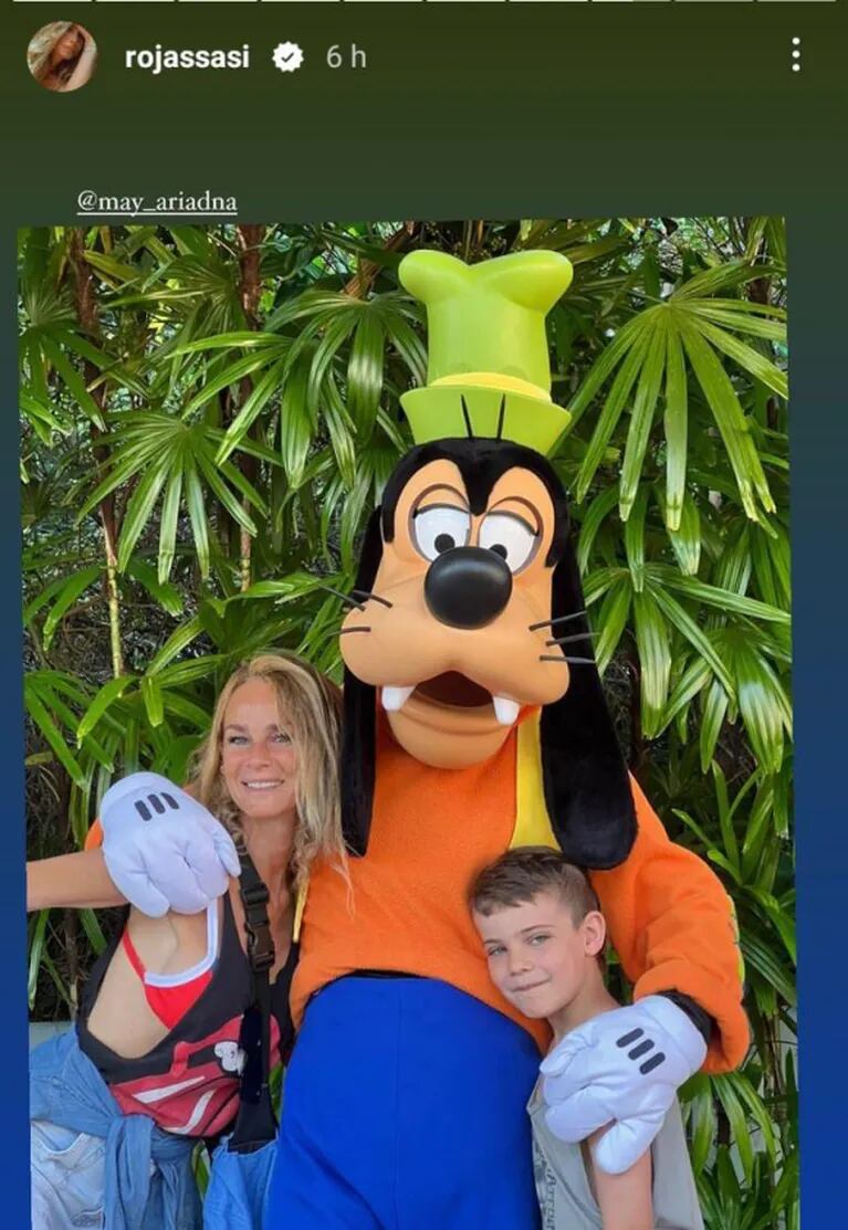 Sabrina Rojas, sus hijos y Tucu López se fueron de vacaciones a Disney: el álbum de fotos
