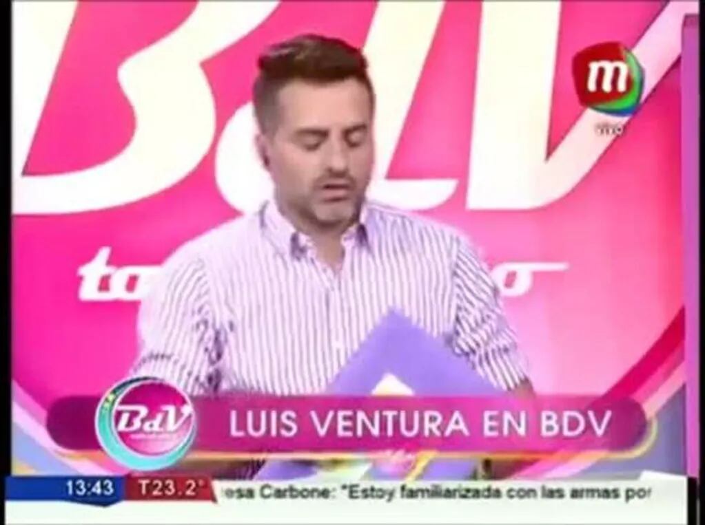 Luis Ventura, en BDV: "Estelita me echó de casa"