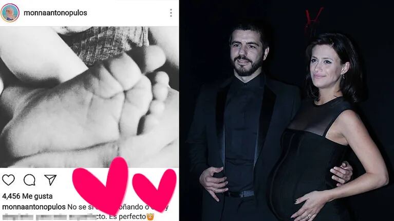 Mónica Antonópulos y la llegada de su segundo hijo, Valentino: No sé si estoy soñando