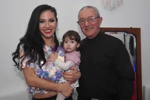 Adabel Guerrero cumplió 40 años y recibió una oferta de casamiento de Martín Lamela. Foto: Yamila Rod