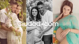 Las fotos súper tiernas de Matías Morla con su mujer, a pocos días de ser papás (Fotos: Ciudad.com)