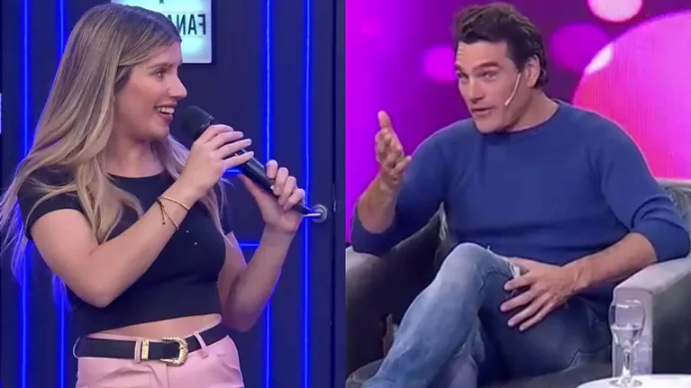 Divertido cruce de chicanas entre Hernán Drago y Laurita Fernández sobre los parecidos de sus ex: "Podemos estar hasta diciembre"