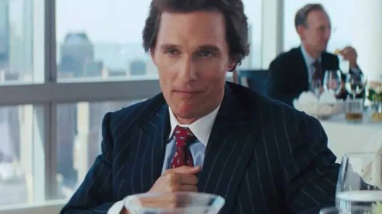 Matthew McConaughey confesó cómo surgió su escena más famosa en El lobo de Wall Street
