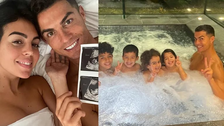 Cristiano Ronaldo y Georgina Rodríguez confirmaron que esperan mellizos.