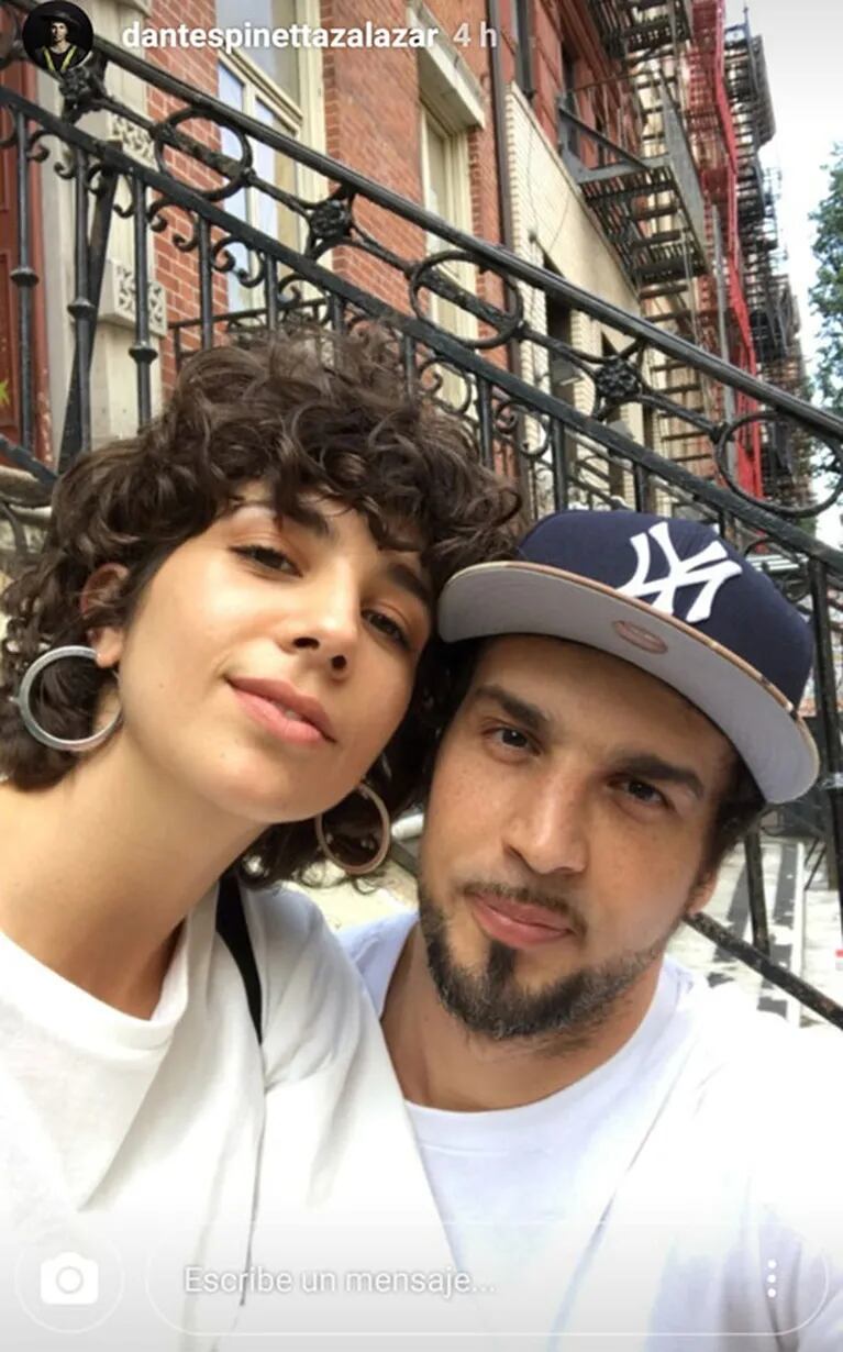 Los días de amor de Dante Spinetta y Cala Zavaleta en Nueva York: paseos románticos y diversión 