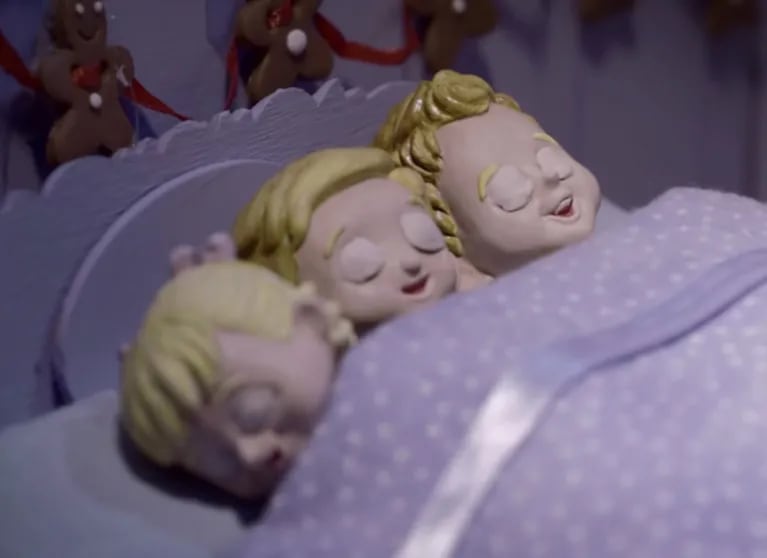 El tierno videoclip navideño de Michael Bublé, con su familia en versión plastilina: "Blanca Navidad"