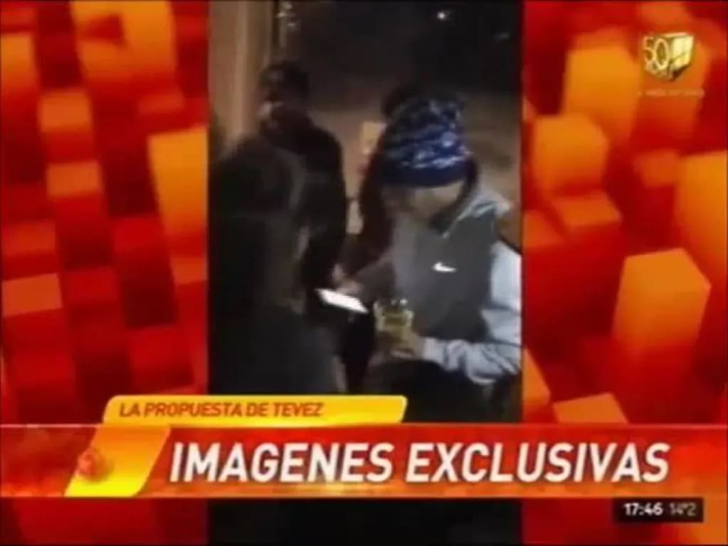 El video de la propuesta de casamiento de Carlos Tevez a Vanesa Mansilla