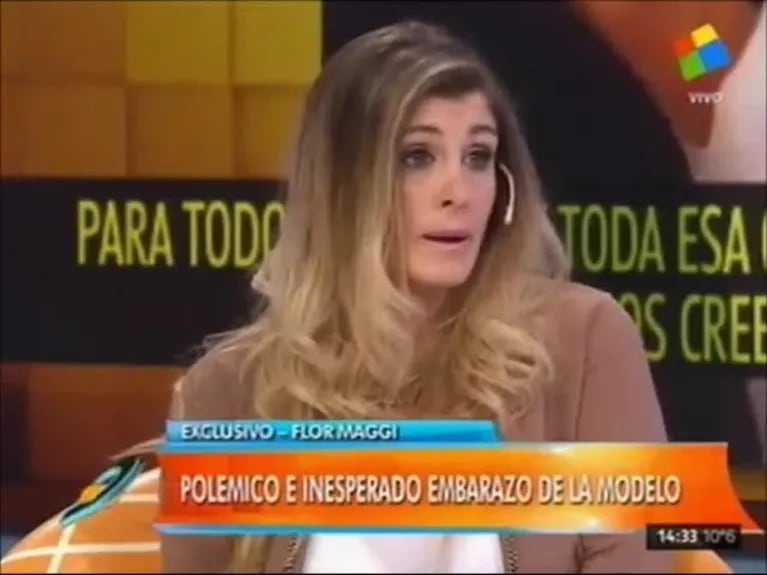 Marcela Tauro duda del embarazo de Flor Maggi ¡y se lo dijo en vivo en Intrusos!: "Yo no te creo. Aparte no trajiste un análisis"