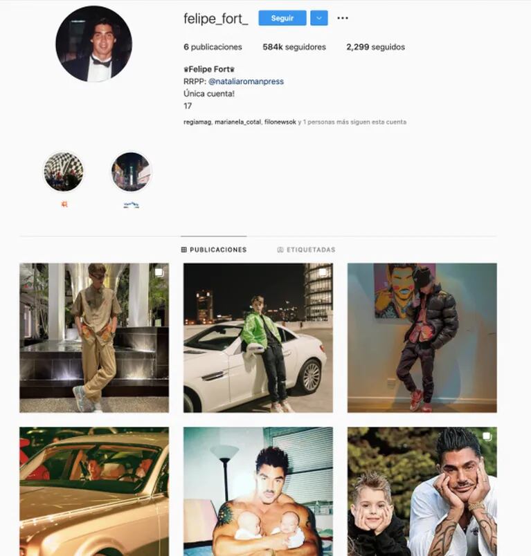 Felipe Fort regresó a Instagram después de la polémica por sus posteos tras la muerte de Gustavo Martínez 